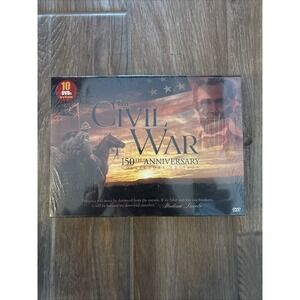 THE CIVIL WAR 10 -DVD Set 2011 (150th Anniversary Collectors Edition) NEW Sealed